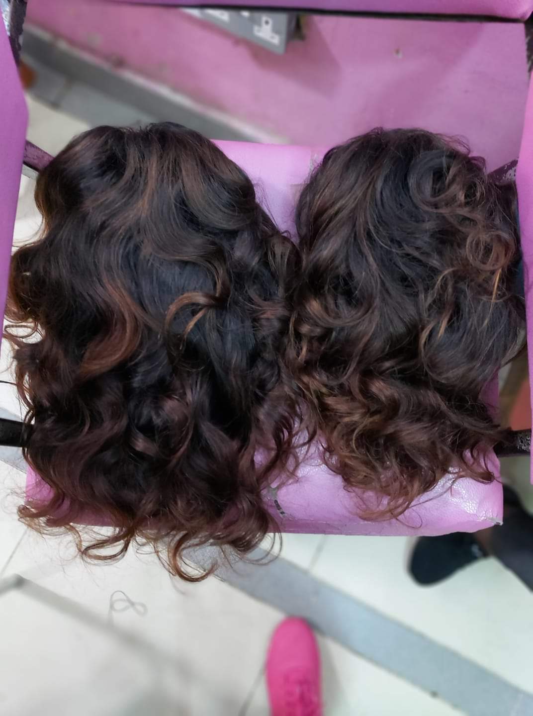 Body Wave Lace Frontal Wig with Highlights - Human Hair 13x4 Frontal